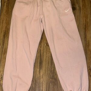 Nike Pink Joggers Elastic Waistband
